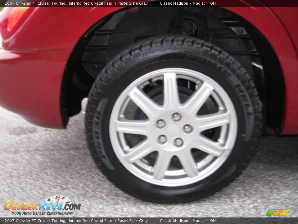 2007 Chrysler PT Cruiser Touring Inferno Red Crystal Pearl / Pastel Slate Gray Photo #8