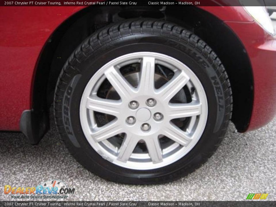 2007 Chrysler PT Cruiser Touring Inferno Red Crystal Pearl / Pastel Slate Gray Photo #9