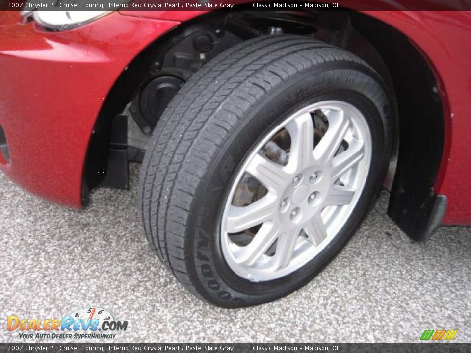 2007 Chrysler PT Cruiser Touring Inferno Red Crystal Pearl / Pastel Slate Gray Photo #10
