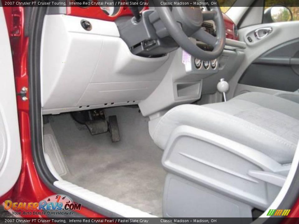 2007 Chrysler PT Cruiser Touring Inferno Red Crystal Pearl / Pastel Slate Gray Photo #11