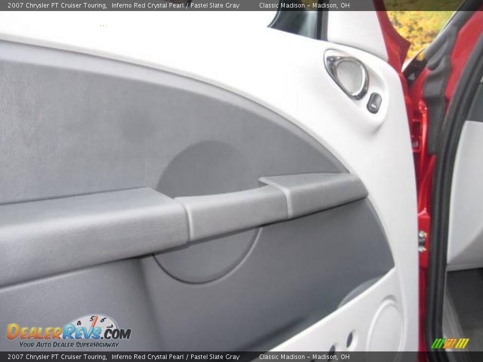 2007 Chrysler PT Cruiser Touring Inferno Red Crystal Pearl / Pastel Slate Gray Photo #12