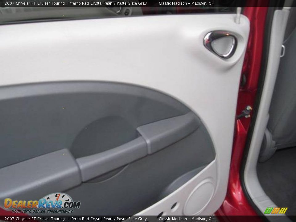2007 Chrysler PT Cruiser Touring Inferno Red Crystal Pearl / Pastel Slate Gray Photo #14