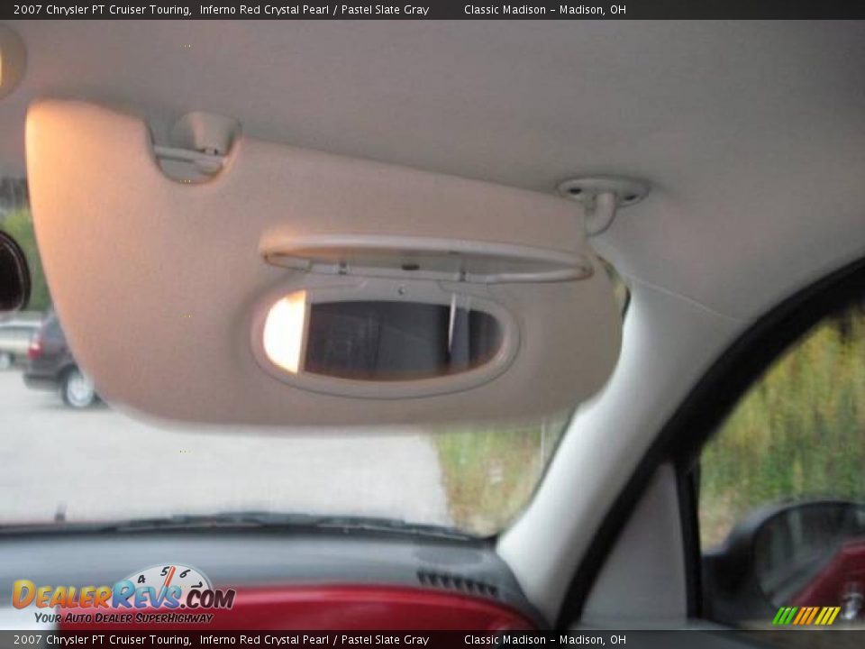 2007 Chrysler PT Cruiser Touring Inferno Red Crystal Pearl / Pastel Slate Gray Photo #22