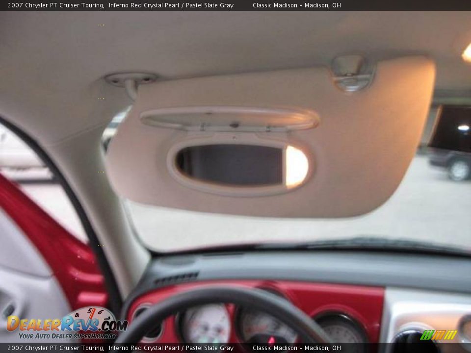 2007 Chrysler PT Cruiser Touring Inferno Red Crystal Pearl / Pastel Slate Gray Photo #23