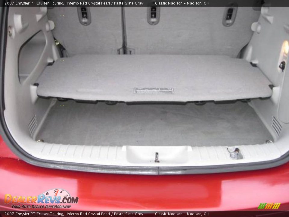 2007 Chrysler PT Cruiser Touring Inferno Red Crystal Pearl / Pastel Slate Gray Photo #29