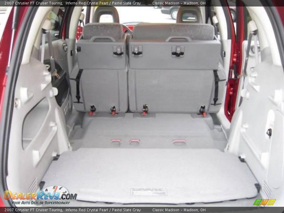 2007 Chrysler PT Cruiser Touring Inferno Red Crystal Pearl / Pastel Slate Gray Photo #31