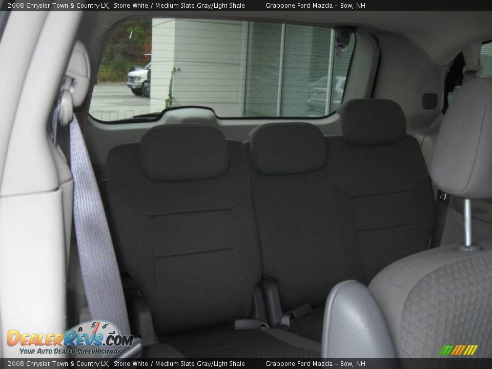 2008 Chrysler Town & Country LX Stone White / Medium Slate Gray/Light Shale Photo #4
