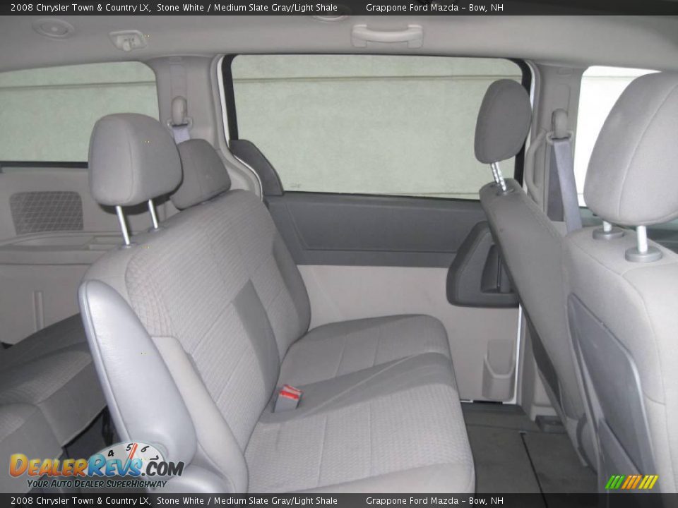 2008 Chrysler Town & Country LX Stone White / Medium Slate Gray/Light Shale Photo #5