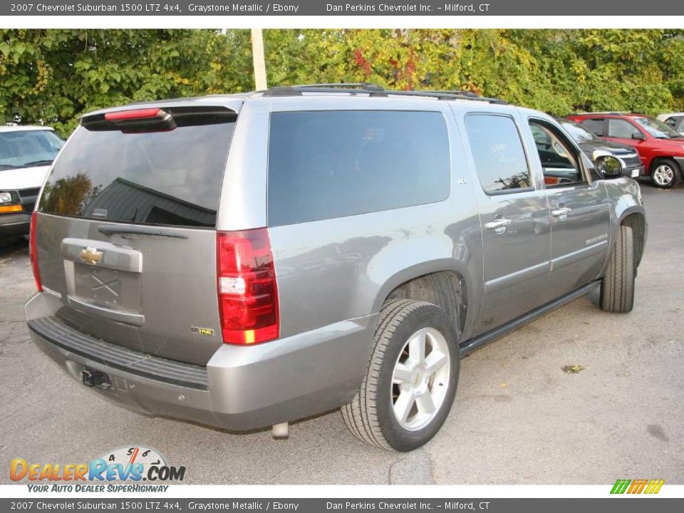 2007 Chevrolet Suburban 1500 LTZ 4x4 Graystone Metallic / Ebony Photo #5