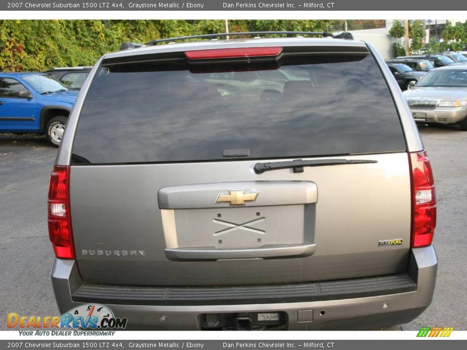 2007 Chevrolet Suburban 1500 LTZ 4x4 Graystone Metallic / Ebony Photo #6