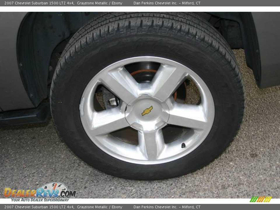 2007 Chevrolet Suburban 1500 LTZ 4x4 Graystone Metallic / Ebony Photo #10