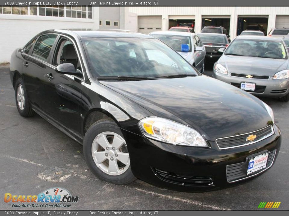 2009 Chevrolet Impala LT Black / Ebony Photo #3