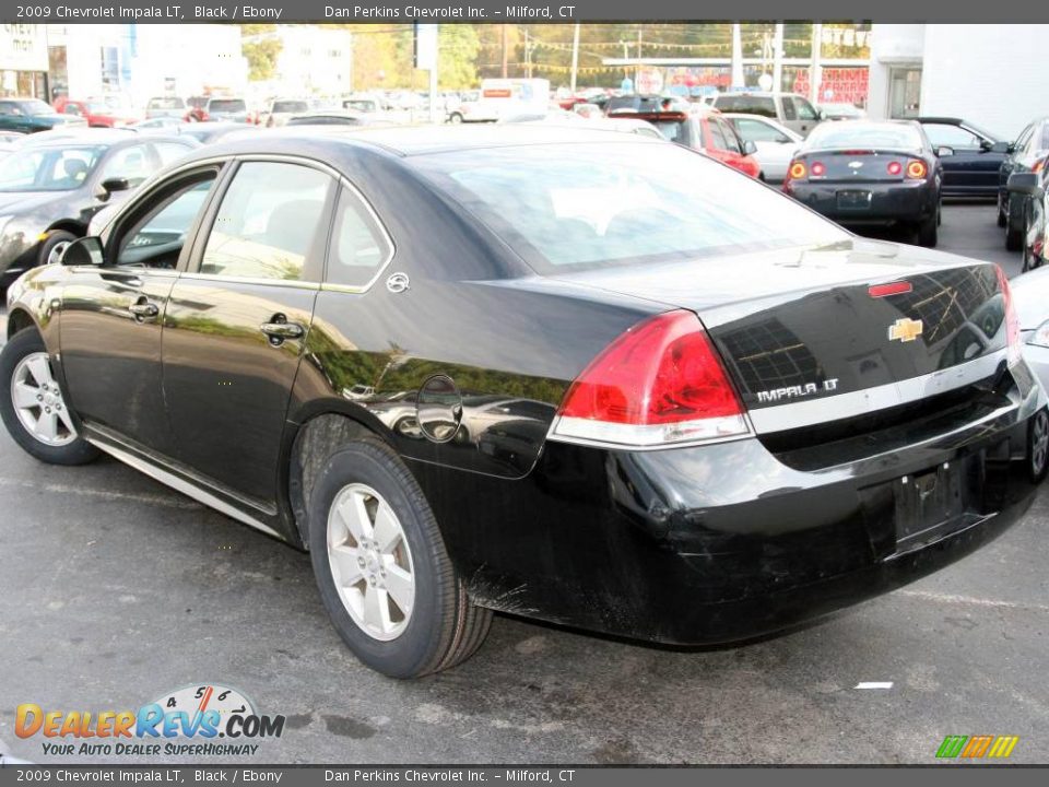 2009 Chevrolet Impala LT Black / Ebony Photo #7