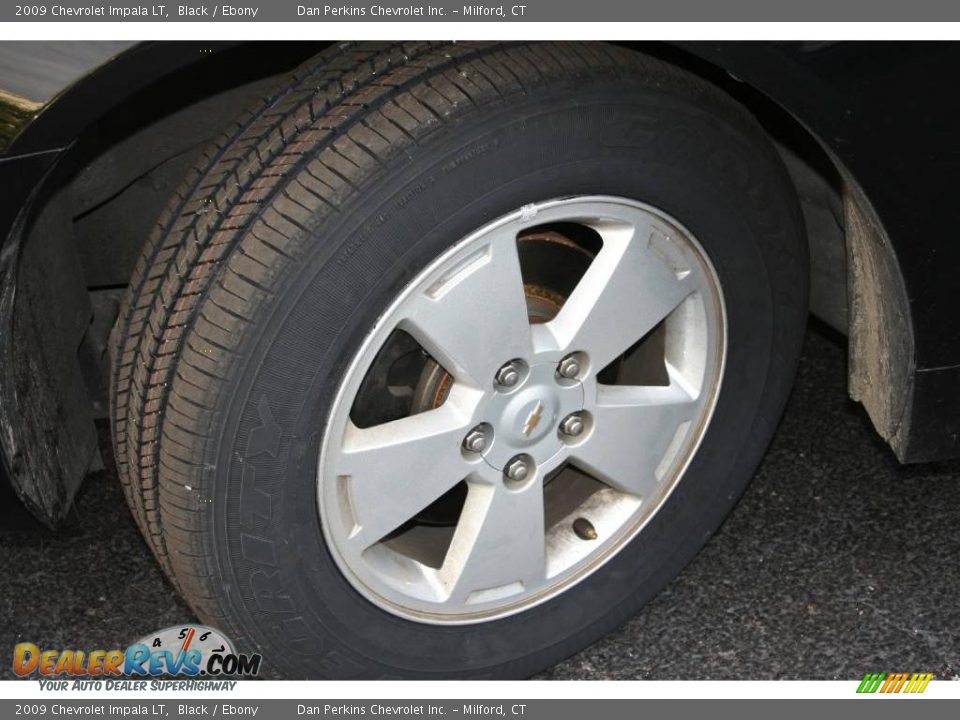 2009 Chevrolet Impala LT Black / Ebony Photo #9