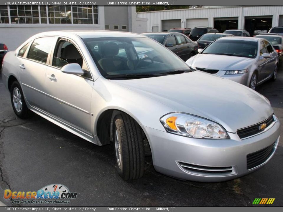 2009 Chevrolet Impala LT Silver Ice Metallic / Ebony Photo #3