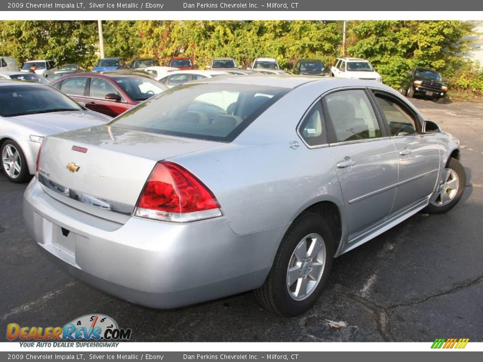 2009 Chevrolet Impala LT Silver Ice Metallic / Ebony Photo #5