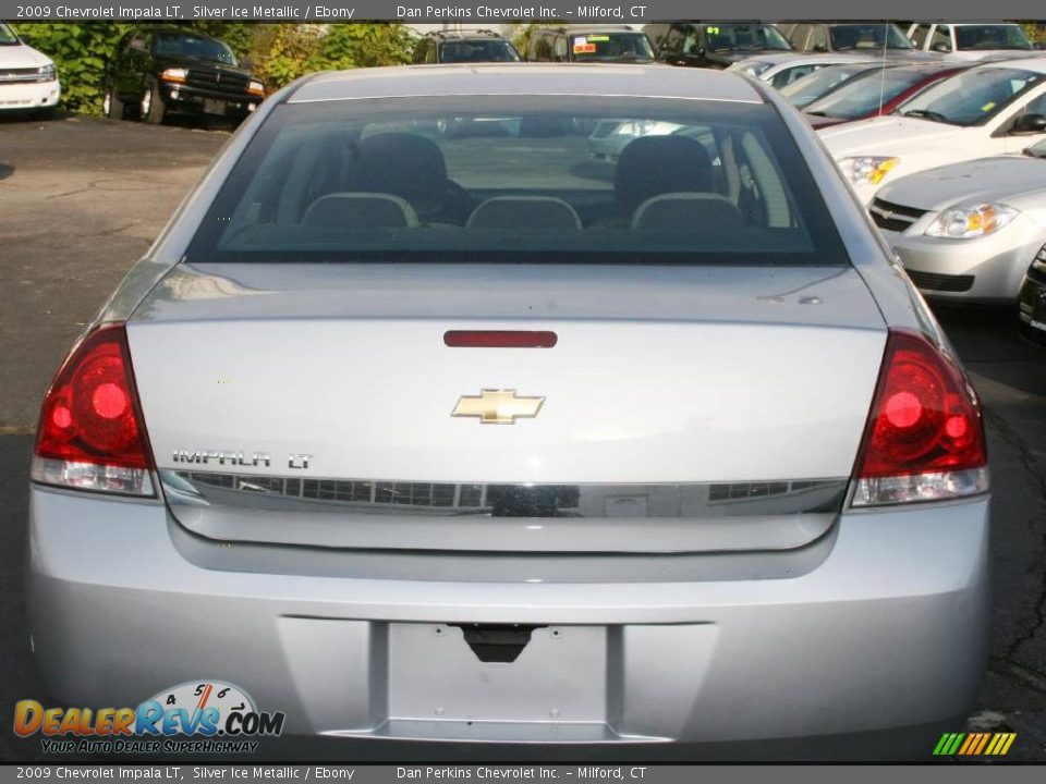 2009 Chevrolet Impala LT Silver Ice Metallic / Ebony Photo #6