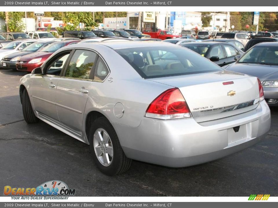 2009 Chevrolet Impala LT Silver Ice Metallic / Ebony Photo #7