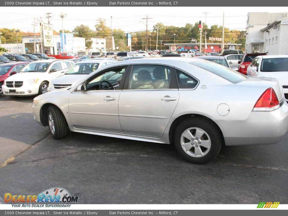 2009 Chevrolet Impala LT Silver Ice Metallic / Ebony Photo #8