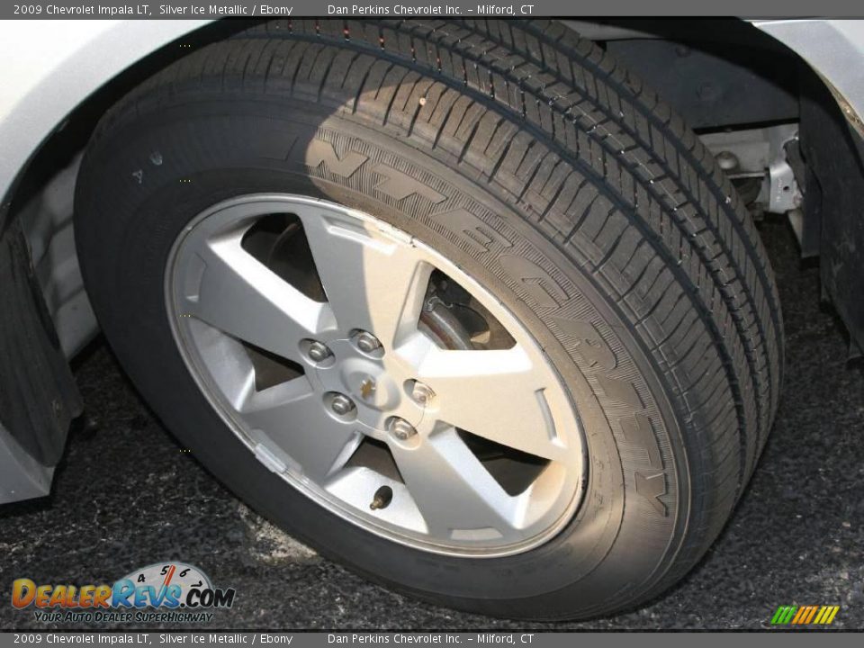 2009 Chevrolet Impala LT Silver Ice Metallic / Ebony Photo #10