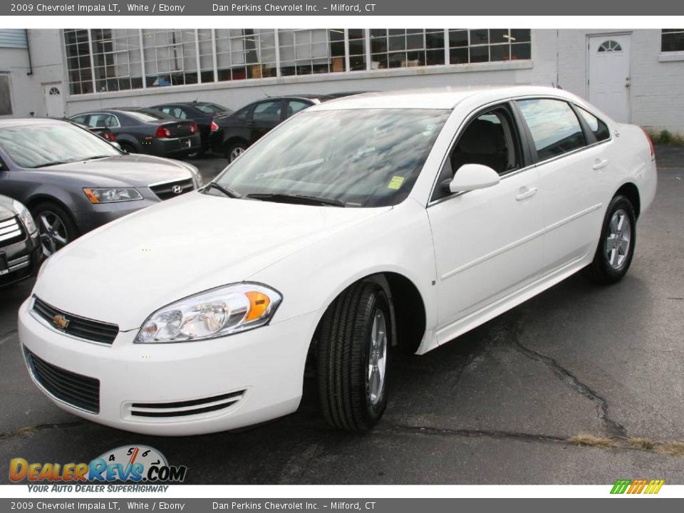 2009 Chevrolet Impala LT White / Ebony Photo #1