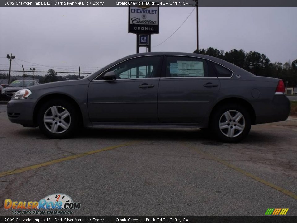 2009 Chevrolet Impala LS Dark Silver Metallic / Ebony Photo #1