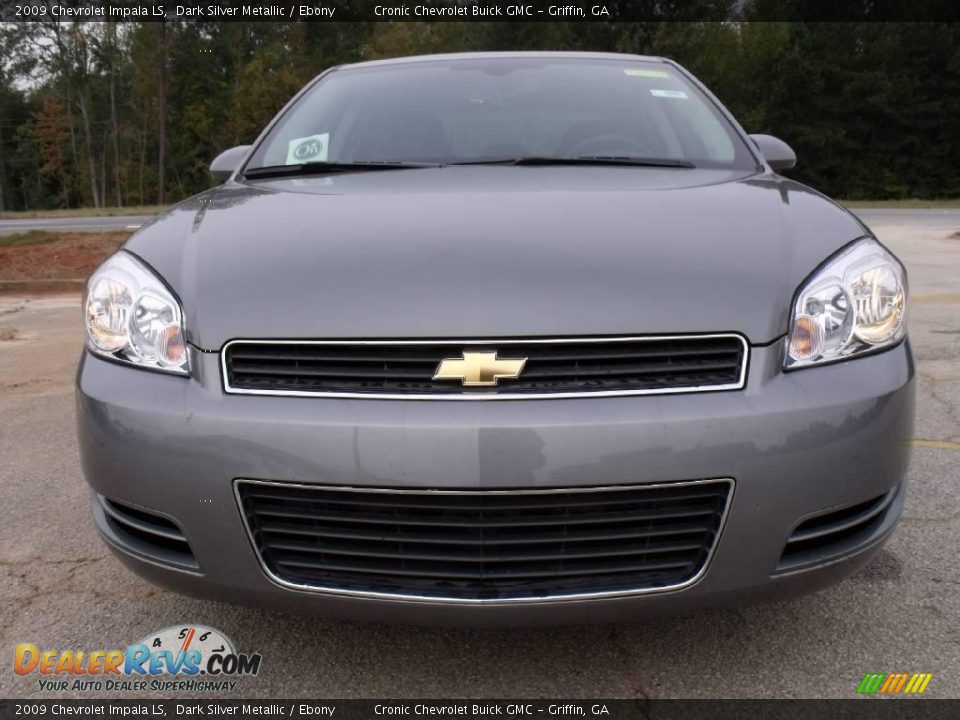 2009 Chevrolet Impala LS Dark Silver Metallic / Ebony Photo #3