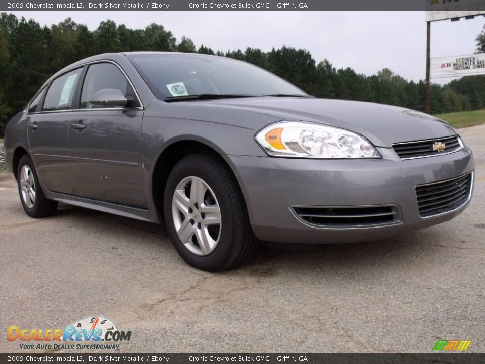 2009 Chevrolet Impala LS Dark Silver Metallic / Ebony Photo #4