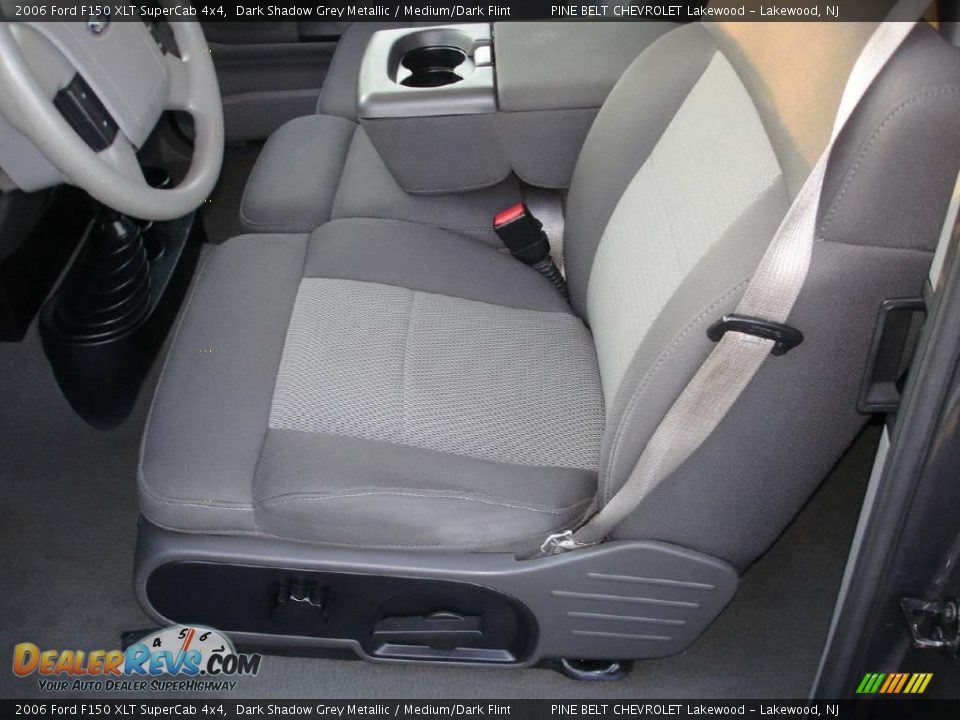2006 Ford F150 XLT SuperCab 4x4 Dark Shadow Grey Metallic / Medium/Dark Flint Photo #8