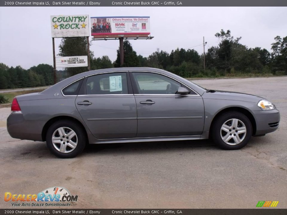 2009 Chevrolet Impala LS Dark Silver Metallic / Ebony Photo #5