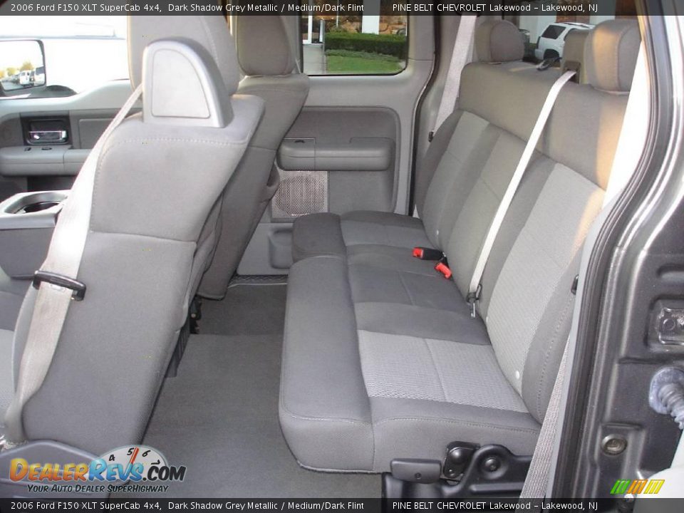 2006 Ford F150 XLT SuperCab 4x4 Dark Shadow Grey Metallic / Medium/Dark Flint Photo #10