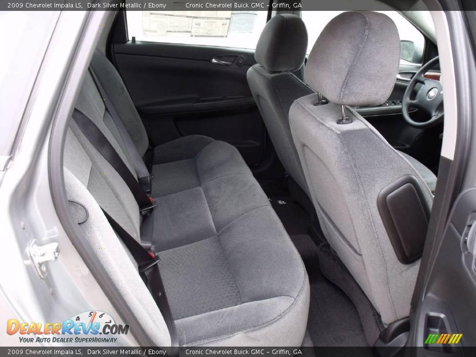 2009 Chevrolet Impala LS Dark Silver Metallic / Ebony Photo #13