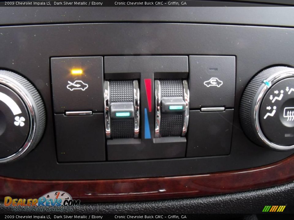 2009 Chevrolet Impala LS Dark Silver Metallic / Ebony Photo #19