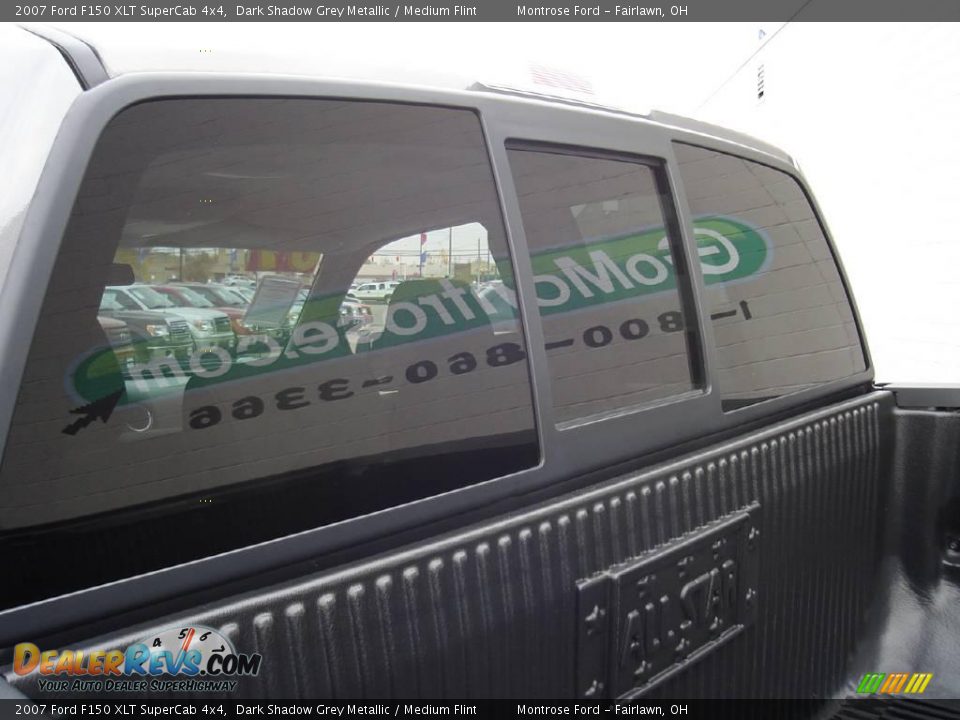 2007 Ford F150 XLT SuperCab 4x4 Dark Shadow Grey Metallic / Medium Flint Photo #13