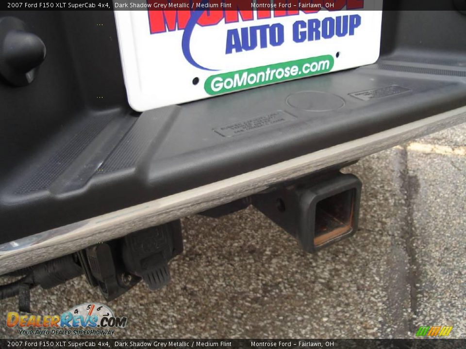 2007 Ford F150 XLT SuperCab 4x4 Dark Shadow Grey Metallic / Medium Flint Photo #14