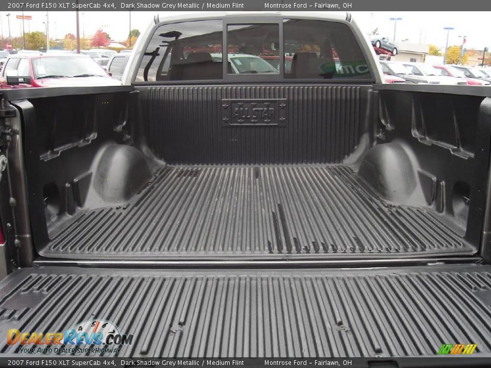 2007 Ford F150 XLT SuperCab 4x4 Dark Shadow Grey Metallic / Medium Flint Photo #15