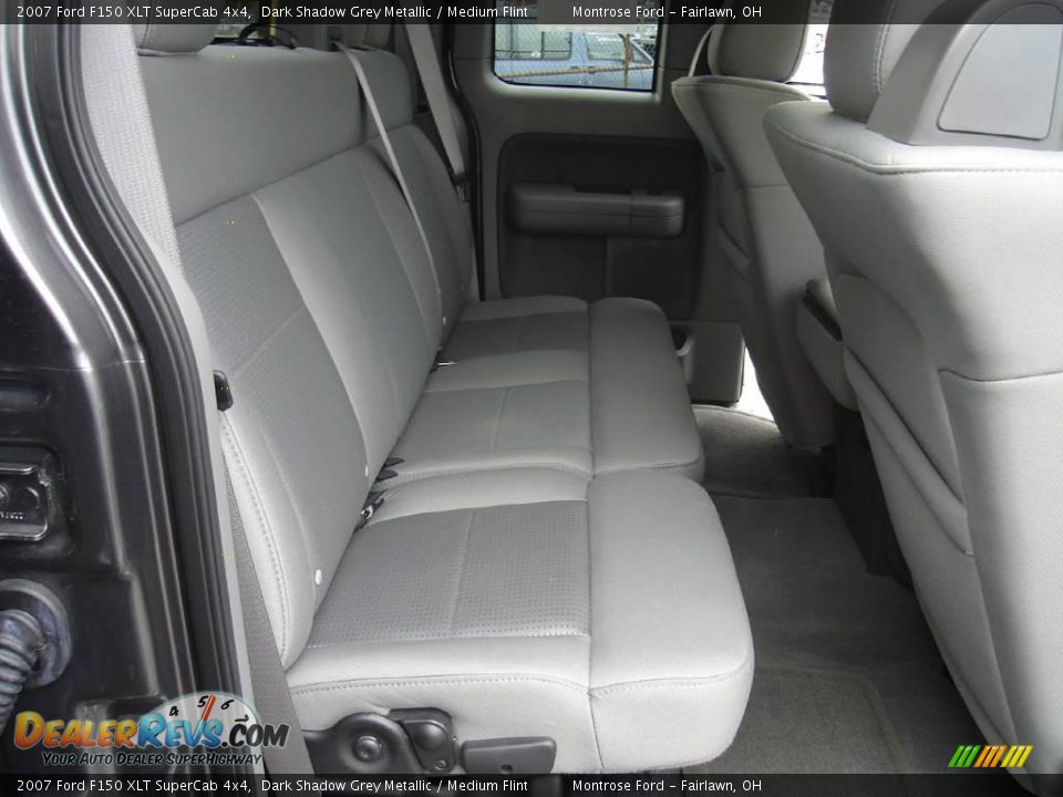 2007 Ford F150 XLT SuperCab 4x4 Dark Shadow Grey Metallic / Medium Flint Photo #18