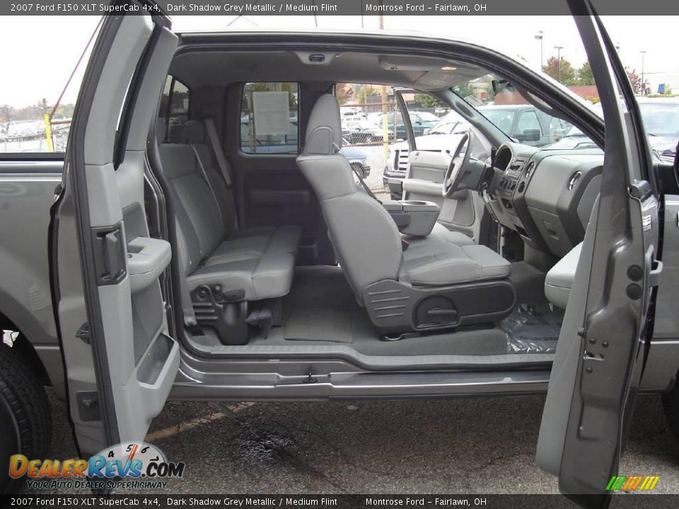 2007 Ford F150 XLT SuperCab 4x4 Dark Shadow Grey Metallic / Medium Flint Photo #19