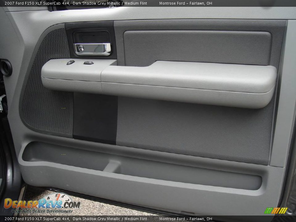 2007 Ford F150 XLT SuperCab 4x4 Dark Shadow Grey Metallic / Medium Flint Photo #20