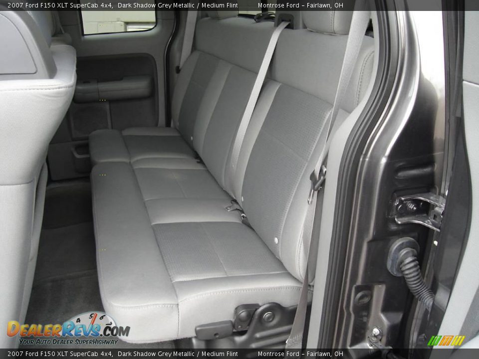 2007 Ford F150 XLT SuperCab 4x4 Dark Shadow Grey Metallic / Medium Flint Photo #23