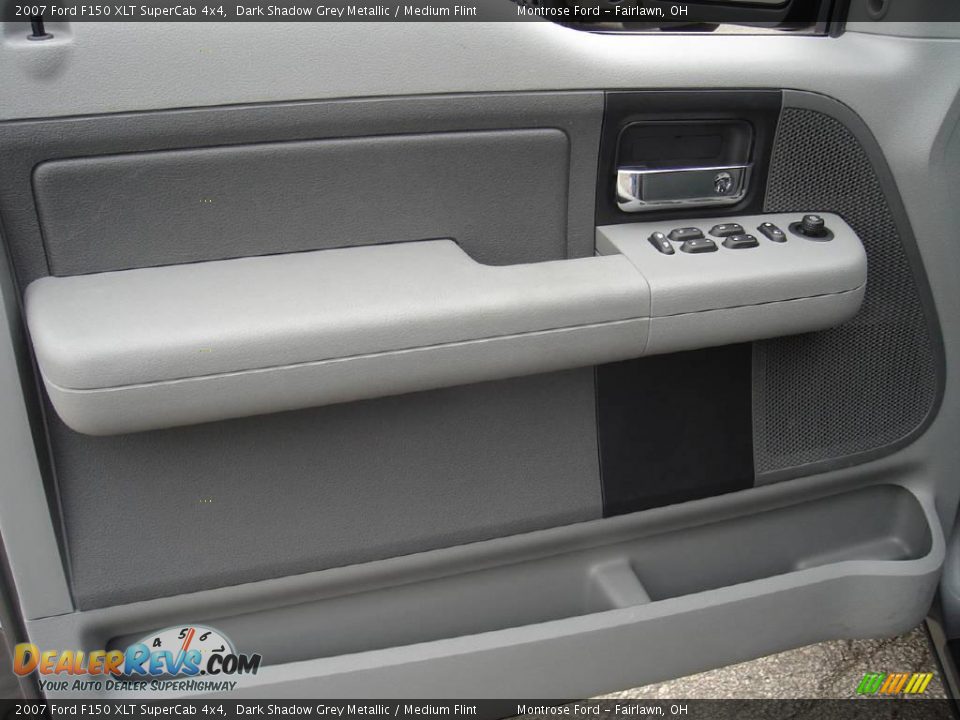 2007 Ford F150 XLT SuperCab 4x4 Dark Shadow Grey Metallic / Medium Flint Photo #25