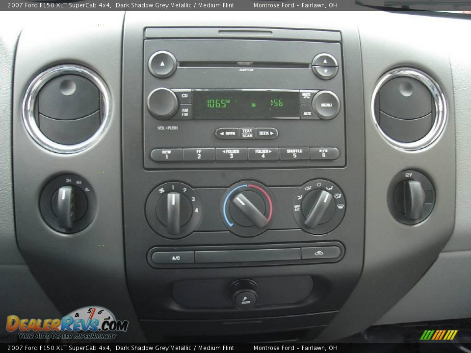 2007 Ford F150 XLT SuperCab 4x4 Dark Shadow Grey Metallic / Medium Flint Photo #31
