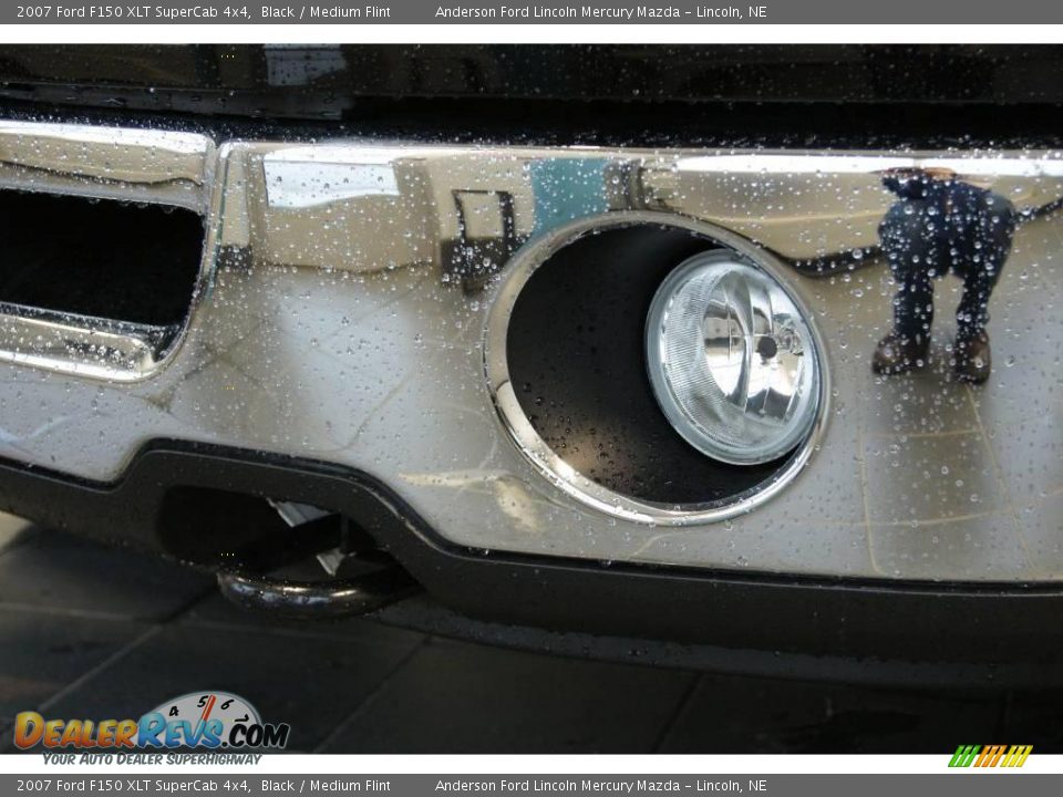 2007 Ford F150 XLT SuperCab 4x4 Black / Medium Flint Photo #13
