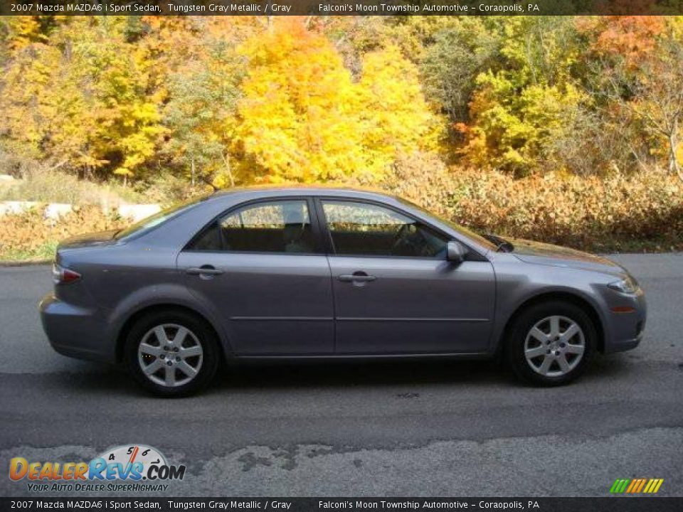 2007 Mazda MAZDA6 i Sport Sedan Tungsten Gray Metallic / Gray Photo #1