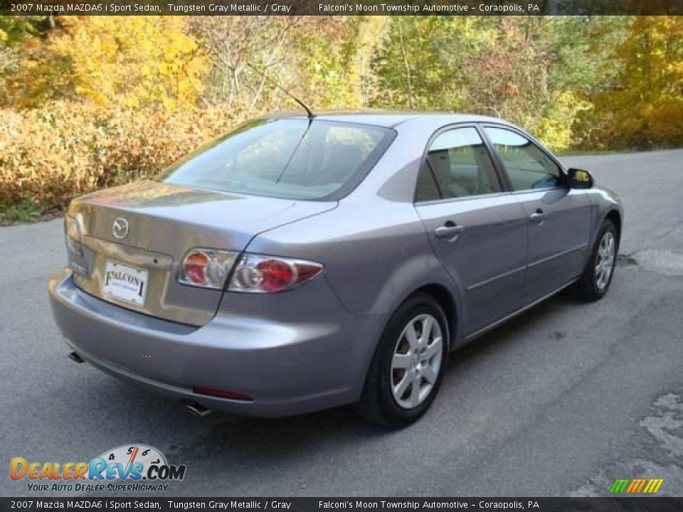 2007 Mazda MAZDA6 i Sport Sedan Tungsten Gray Metallic / Gray Photo #2