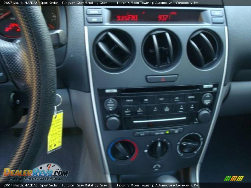 2007 Mazda MAZDA6 i Sport Sedan Tungsten Gray Metallic / Gray Photo #13