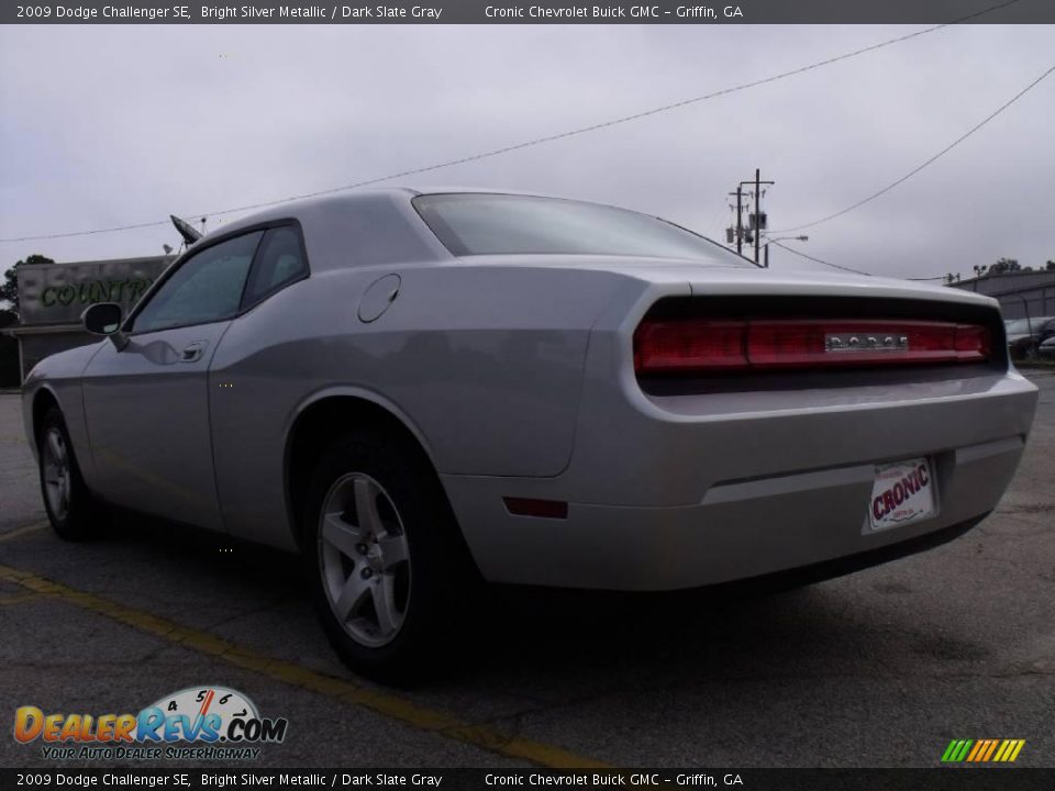 2009 Dodge Challenger SE Bright Silver Metallic / Dark Slate Gray Photo #3