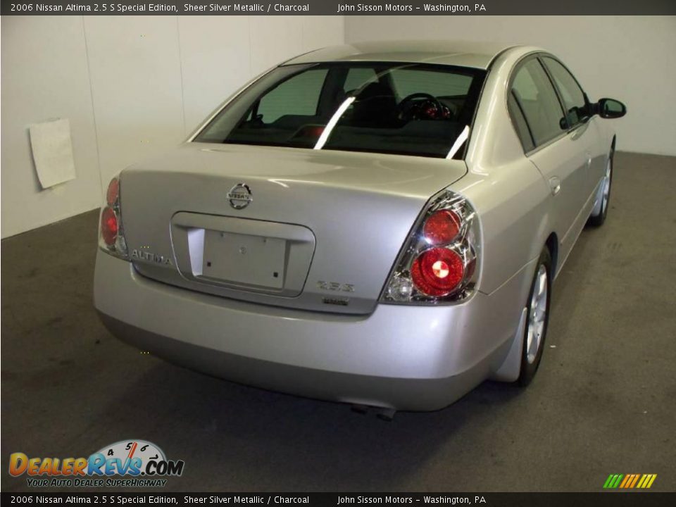 2006 Nissan Altima 2.5 S Special Edition Sheer Silver Metallic / Charcoal Photo #4