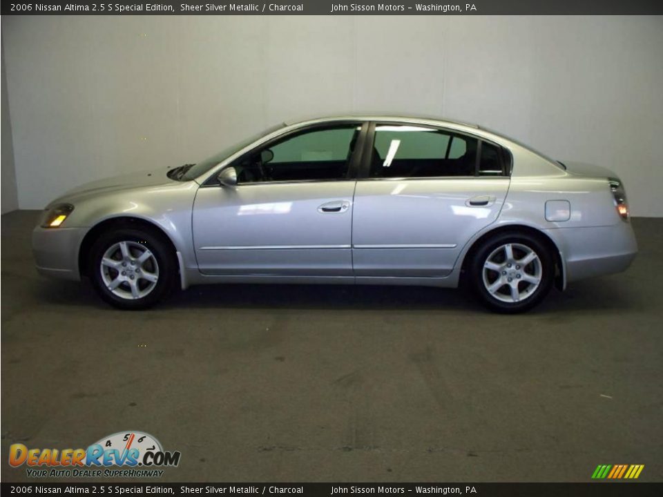 2006 Nissan Altima 2.5 S Special Edition Sheer Silver Metallic / Charcoal Photo #6