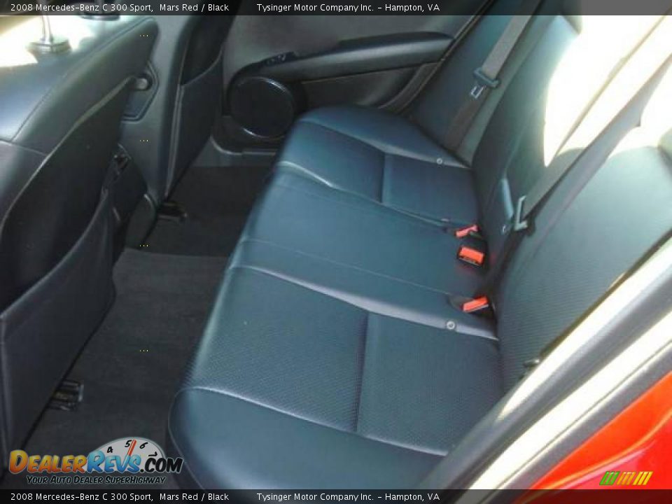 2008 Mercedes-Benz C 300 Sport Mars Red / Black Photo #9